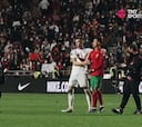 Incendio en Portugal: atentos a la escena de Cristiano con su entrenador tras ir a la repesca