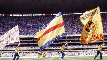 Exjugadores y equipos se unen para felicitar al Am&eacute;rica en su aniversario