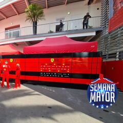 El ambiente que se vive en las prácticas del Gran Premio de México