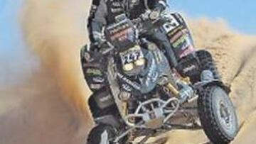 <b>OTRO GANADOR. </b>'Pedregá' ha sido el mejor con su quad.