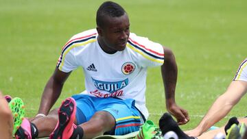 Marlos Moreno, delantero del Girona de España y Selección Colombia