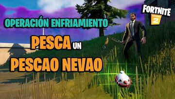 &iquest;C&oacute;mo pescar un pescao nevao en Fortnite Temporada 5?