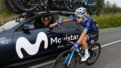 El colombiano Einer Augusto Rubio de Movistar Team.