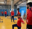 Los Hispanos entrenan duro y la unidad B pierde en Rusia
