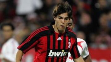 Kaká, en su etapa en el Milán.