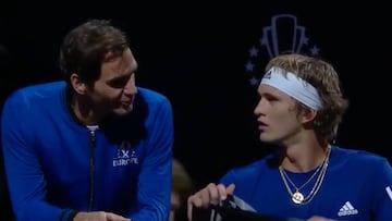 El discurso de Federer a Zverev que elogia el mundo del tenis