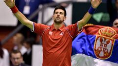 Djokovic’s Serbia in Davis Cup quarter-final