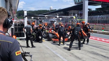 Fernando Alonso en el Gran Premio de Austria 2017