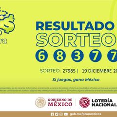 Resultados Lotería Tris Extra hoy: ganadores y números premiados | 19 de diciembre