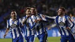 20/01/19  PARTIDO de segunda division  DEPORTIVO DE LA CORU&Ntilde;A - ALBACETE   ALEGRIA BORJA VALLE GOL 2-0  GRUPO 