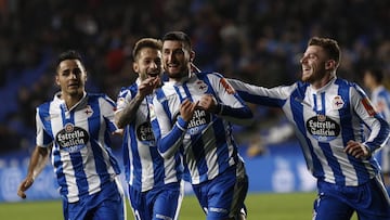 20/01/19  PARTIDO de segunda division  DEPORTIVO DE LA CORU&Ntilde;A - ALBACETE   ALEGRIA BORJA VALLE GOL 2-0  GRUPO 