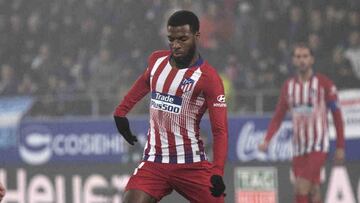 Lemar con el Atlético.