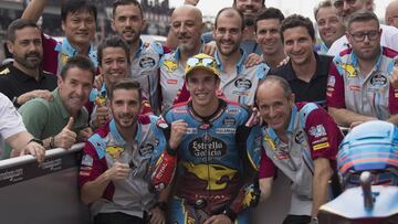 Alex Márquez en Malasia.