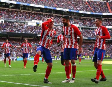 Simeone proud at Atletico's Madrid derby fight