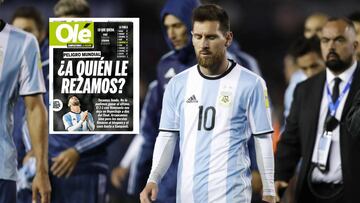 La prensa argentina carga de nuevo contra Messi y su fútbol
