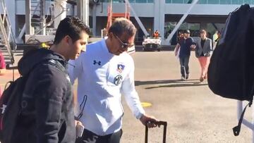 Así inició Colo Colo su viaje a La Paz para medirse a Bolívar