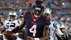 Deshaun Watson impresiona en su debut con Texans