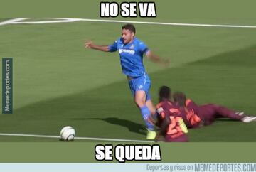 Paulinho protagonista de los memes del Getafe-Barcelona