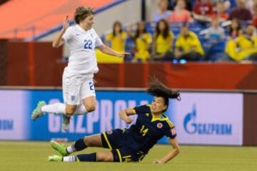 La Selección Colombia femenina cierra el grupo con derrota ante Inglaterra.