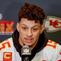 Patrick Mahomes espera alcanzar la grandeza de Lionel Messi
