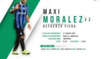 Maxi Moralez, nuevo jugador del León