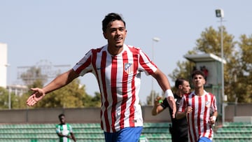 20/09/25 PARTIDO PRIMERA RFEF
BETIS FILIAL - ATLETICO DE MADRID FILIAL
GOL IKER LUQUE 0-2 ALEGRIA