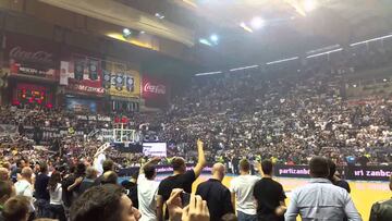 El temible Pionir de Belgado, una de las istas más 'calientes' de Europa y donde el Barcelona deberá superar la tremenda presión ambiental.