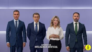 Amnistía Internacional utiliza la inteligencia artificial para hacer una petición a los candidatos