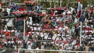 La grada de Vallecas.