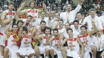 <b>DEFIENDE EL ORO.</b> La selección, que el pasado verano ganó el Eurobasket, defenderá en Turquía el oro ganado en el Mundial de Japón.