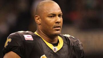 Will Smith en su época de jugador de los New Orleans Saints.