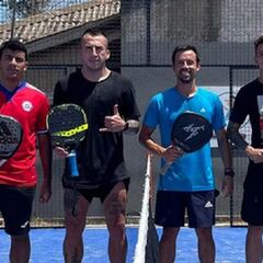 "Es un vicio para mí": el pádel, la vía de escape de Curicó