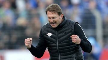 Ralph Hasenhüttl, entrenador del RB Leipzig.