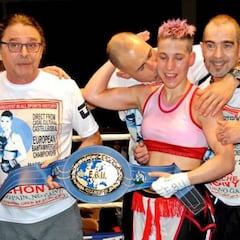 Melania Sorroche, campeona de Europa del peso gallo