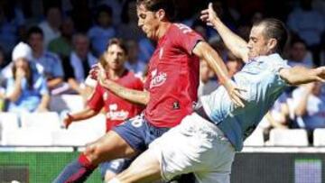 <b>PRIMERA VICTORIA. </b>El Celta llega al parón de Liga con tres puntos en el bolsillo tras un buen partido ante un Osasuna que se hunde.