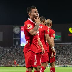 Santos Laguna (1-2) Toluca: Resumen del partido y goles