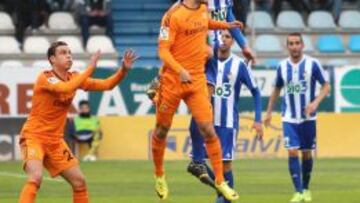 Instante del partido.