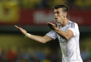Villarreal - Real Madrid. Gareth Bale en su primer partido con los blancos.