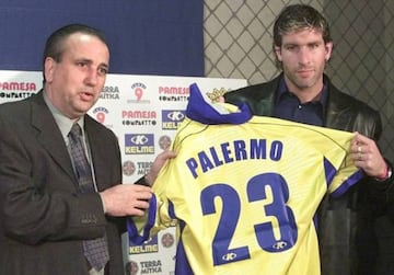 Martín Palermo's arrival from Boca Juniors was a massive coup for Villarreal.