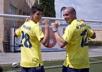 Football in their blood: like father, like son