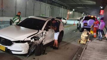 Jarlan Barrera, involucrado en accidente de tránsito