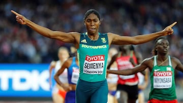 Semenya cumplió en 800 y ya apunta a Kratochvilova