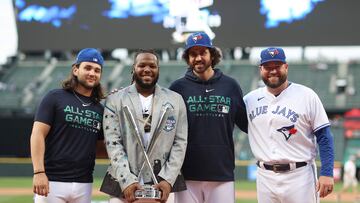 By winning the All-Star Home Run Derby, the Blue Jays star matched his father’s 2007 achievement, making them the first-ever father-son duo to do so.