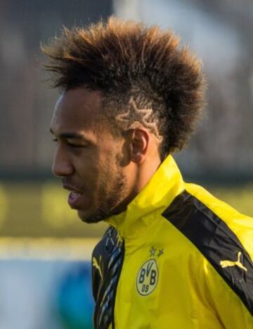 Pierre-Emerick Aubameyang con el Borussia de Dortmund.