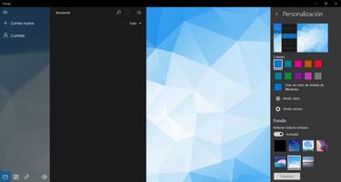 Cambia el fondo de la app de correo de Windows con este truco