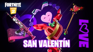 Fortnite recibe contenido especial por San Valent&iacute;n