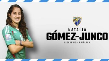 Natalia G&oacute;mez Junco, M&aacute;laga Femenil