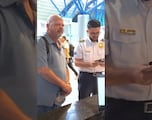 Vídeo: La viral broma a Rick del Precio de la Historia en el aeropuerto de San Salvador
