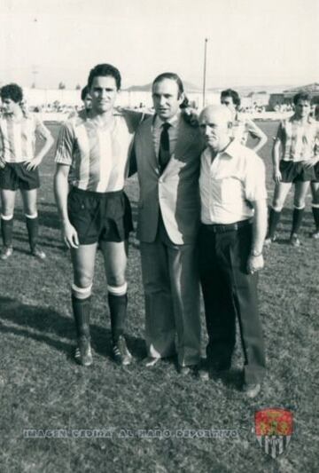 Luis de la Fuente, en su etapa con el Haro Deportivo.