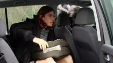 <b>PRIMER DÍA. </b>Filipe Luis estuvo ayer con sus compañeros.